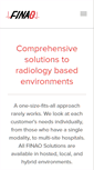 Mobile Screenshot of finaosolutions.com