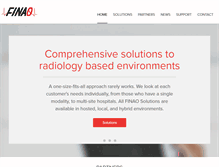 Tablet Screenshot of finaosolutions.com